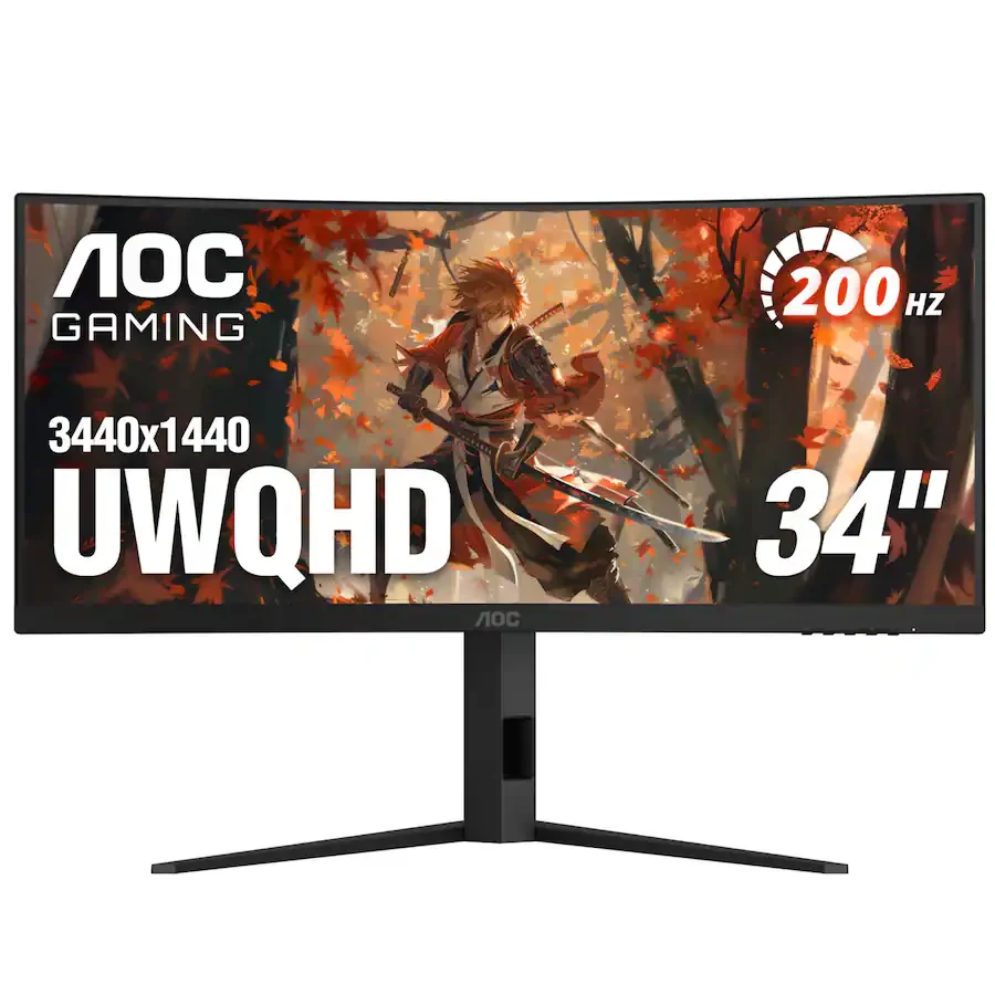 AOC CQ27G2S · 27 Curved QHD 165Hz FreeSync Gaming Monitor