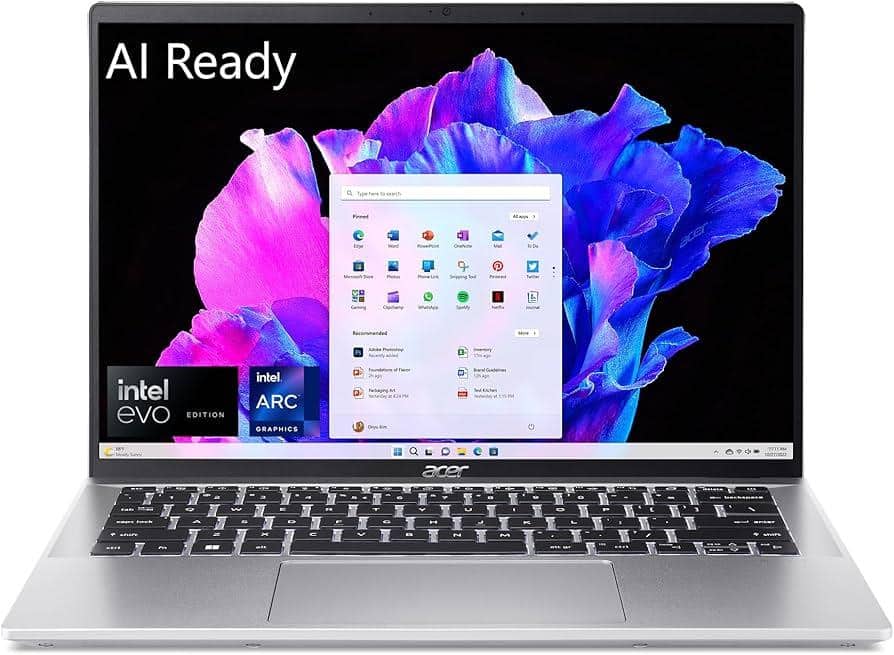 Acer Swift Go 14 OLED · Core Ultra 7 / 16 GB / 1 TB