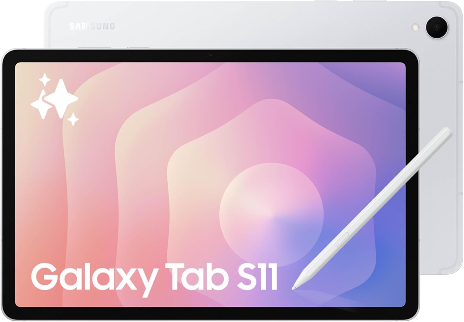 Samsung Galaxy Tab S11 256GB WiFi Android Tablet, Galaxy AI, IP68, Silver