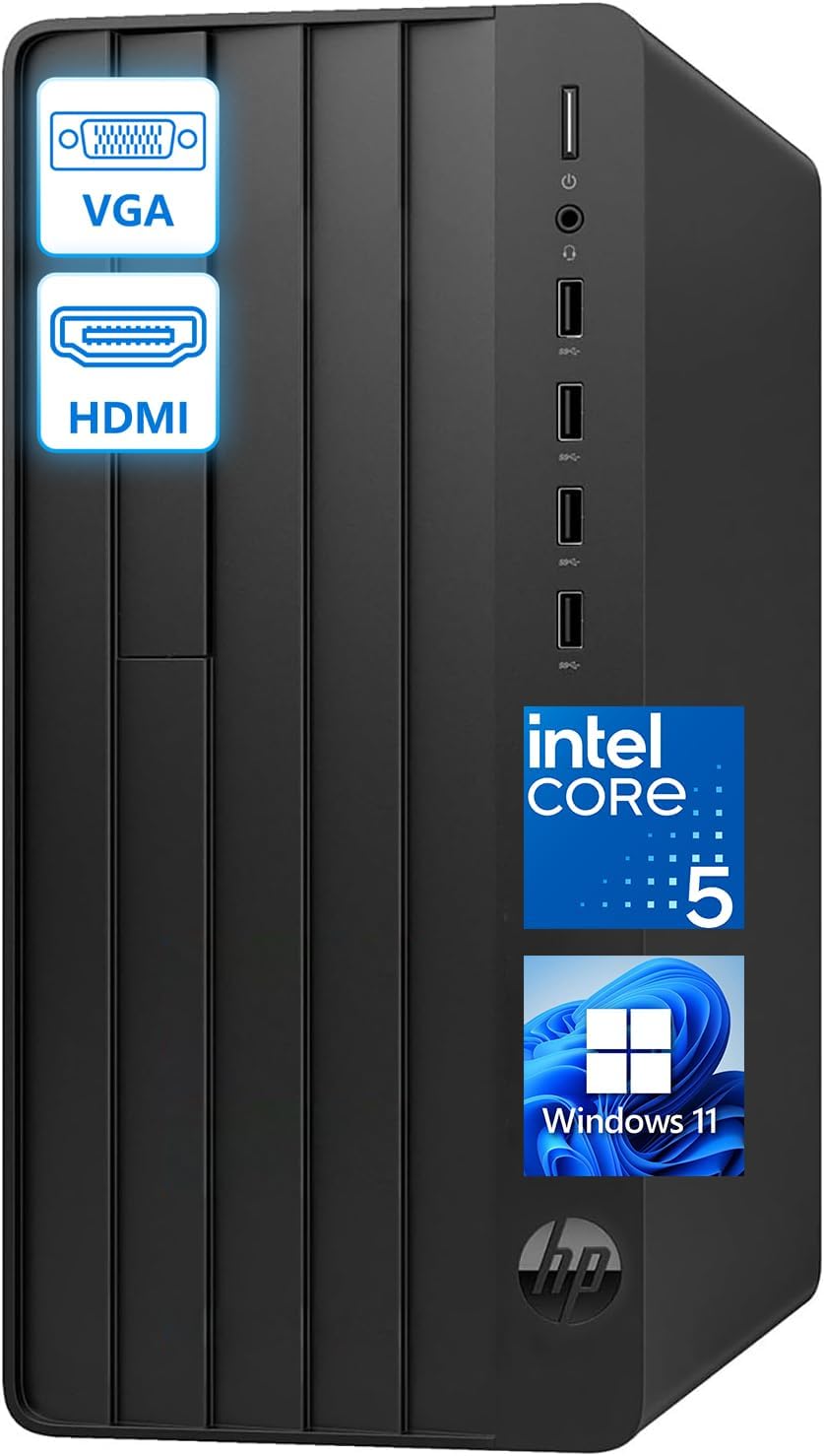 HP Pro Tower Business Desktop, Intel Core i5-12500, 16GB RAM 512GB PCIe SSD