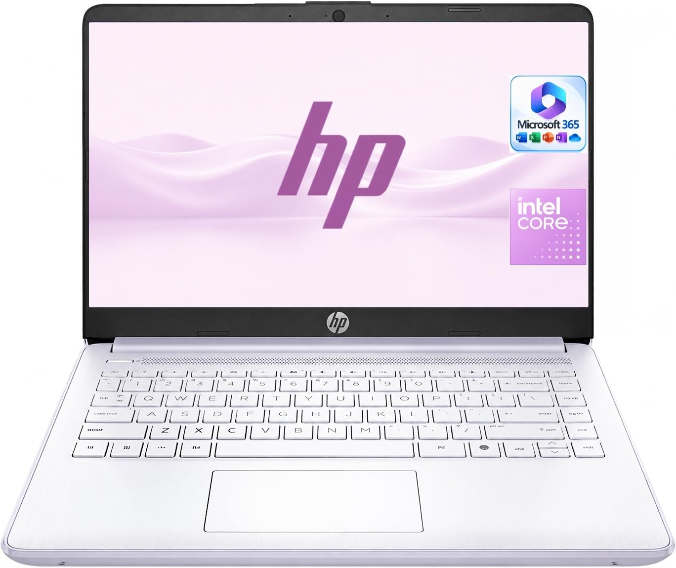 HP 14" Everyday Laptop, Intel N150 CPU, 4GB RAM, 128GB SSD - View 1 of 6