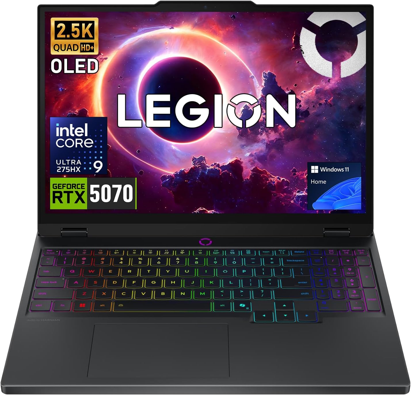 Lenovo Legion 5 QHD+ OLED Intel Ultra 9 275HX RTX 5070 Gaming Laptop