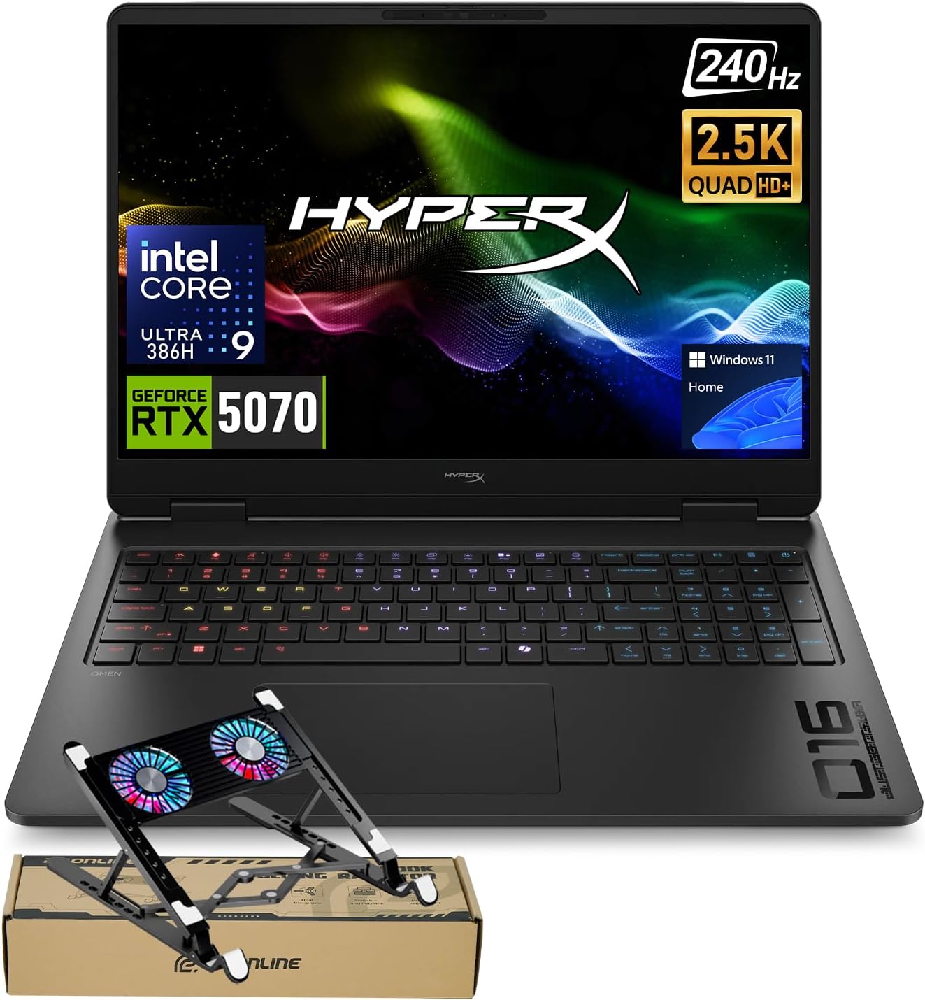 HP HyperX Omen Intel Core Ultra 9 386H 5070 32GB DDR5+2TB Gaming Laptop