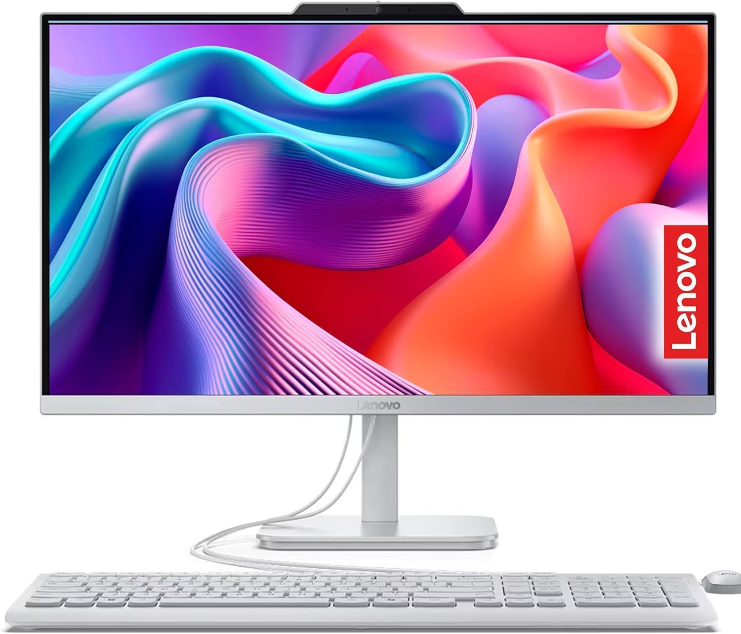 Lenovo 24" IdeaCentre All-in-One Desktop, 16GB RAM, 512GB SSD - View 1 of 6