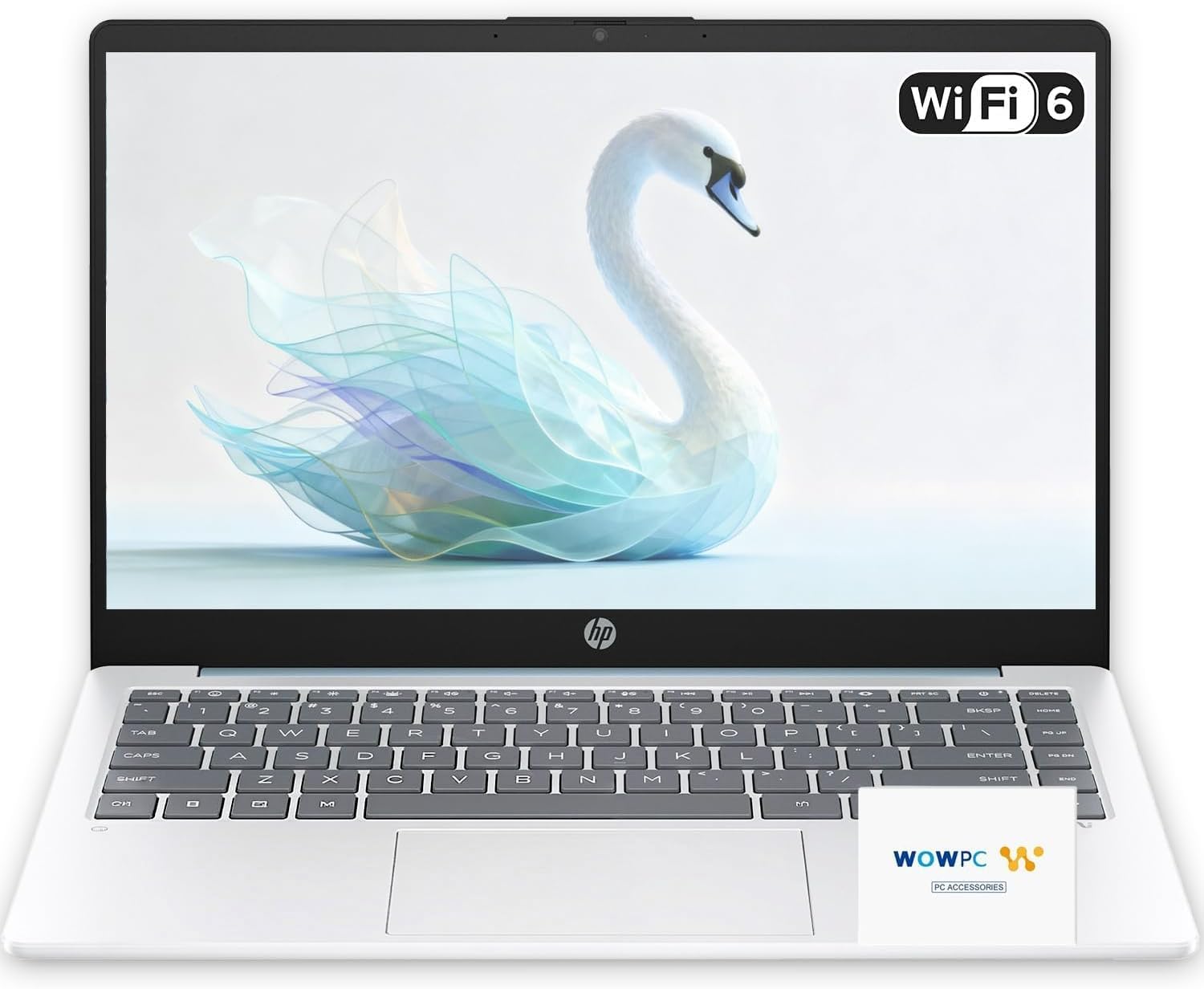 HP New Everyday Slim Laptop • 2027 Edition • AMD Processor • 4GB RAM • 128GB SSD • 1TB Cloud Storage • Copilot AI • Microsoft 365 • Thin & Portable • Windows 11