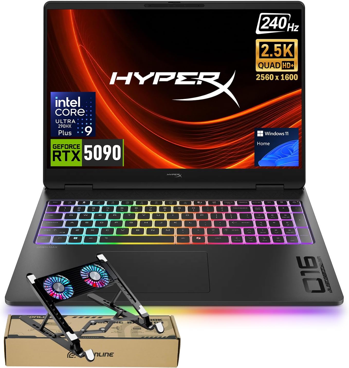 HP HyperX OMEN Max 16 Intel Core Ultra 9 290HX Plus RTX 5090 Gaming Laptop