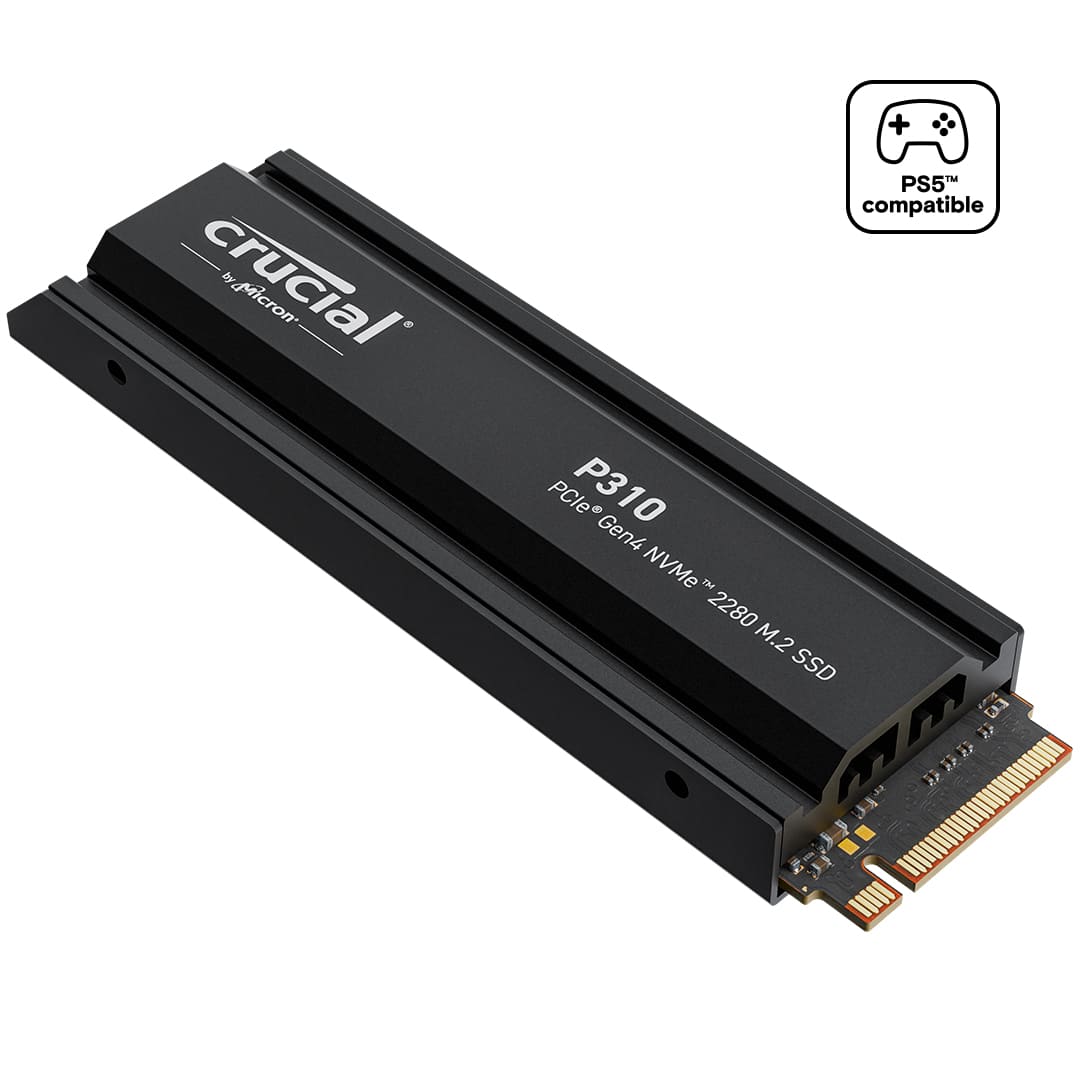 4TB Crucial P310 PCIe Gen4 2280 NVMe M.2 SSD w/ Heatsink