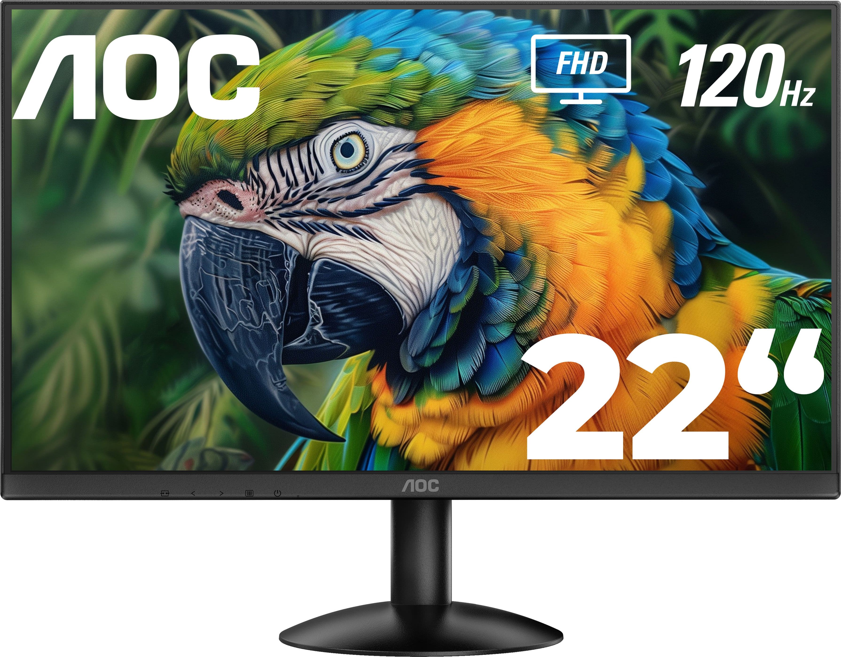22" AOC 22B30HM2 FHD Monitor (Black)