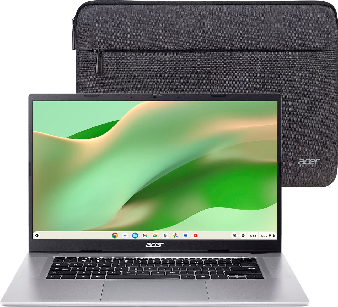 BEST BUY Acer - Chromebook 315 – 15.6" FHD Laptop with Google AI - MediaTek Kompanio 540 – 4GB Memory – 128GB Storage – Wi-Fi 6E
