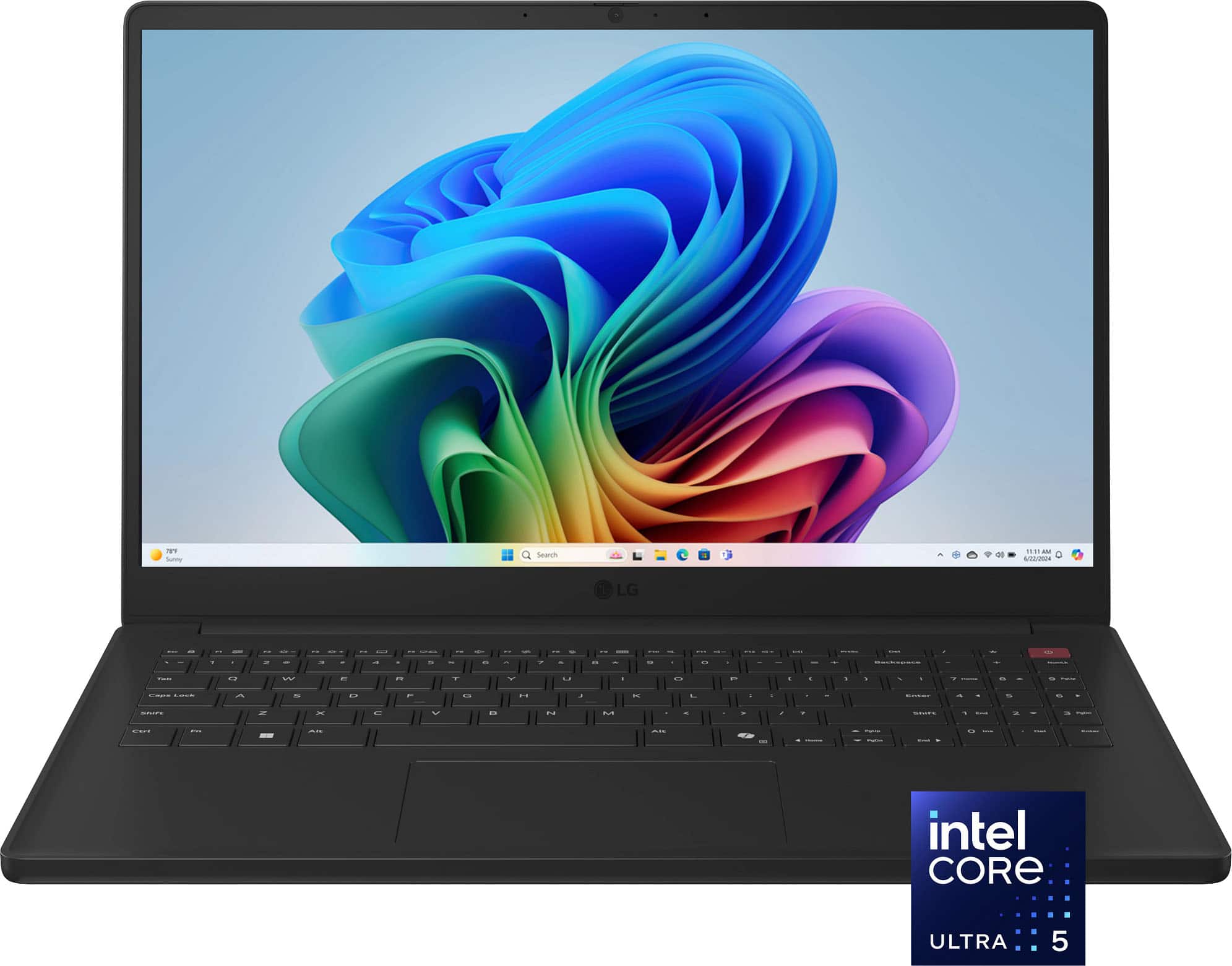 LG gram Book 15: 15" FHD IPS Touch, Intel Ultra 5 115U, 32GB LPDDR5, 512GB SSD
