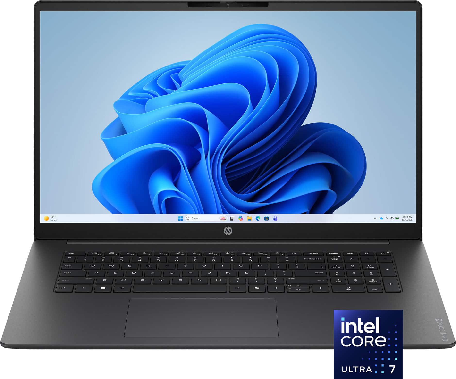 HP OmniBook 3 (): 17.3" FHD IPS, Intel Ultra 7 255U, 16GB DDR5, 512GB SSD