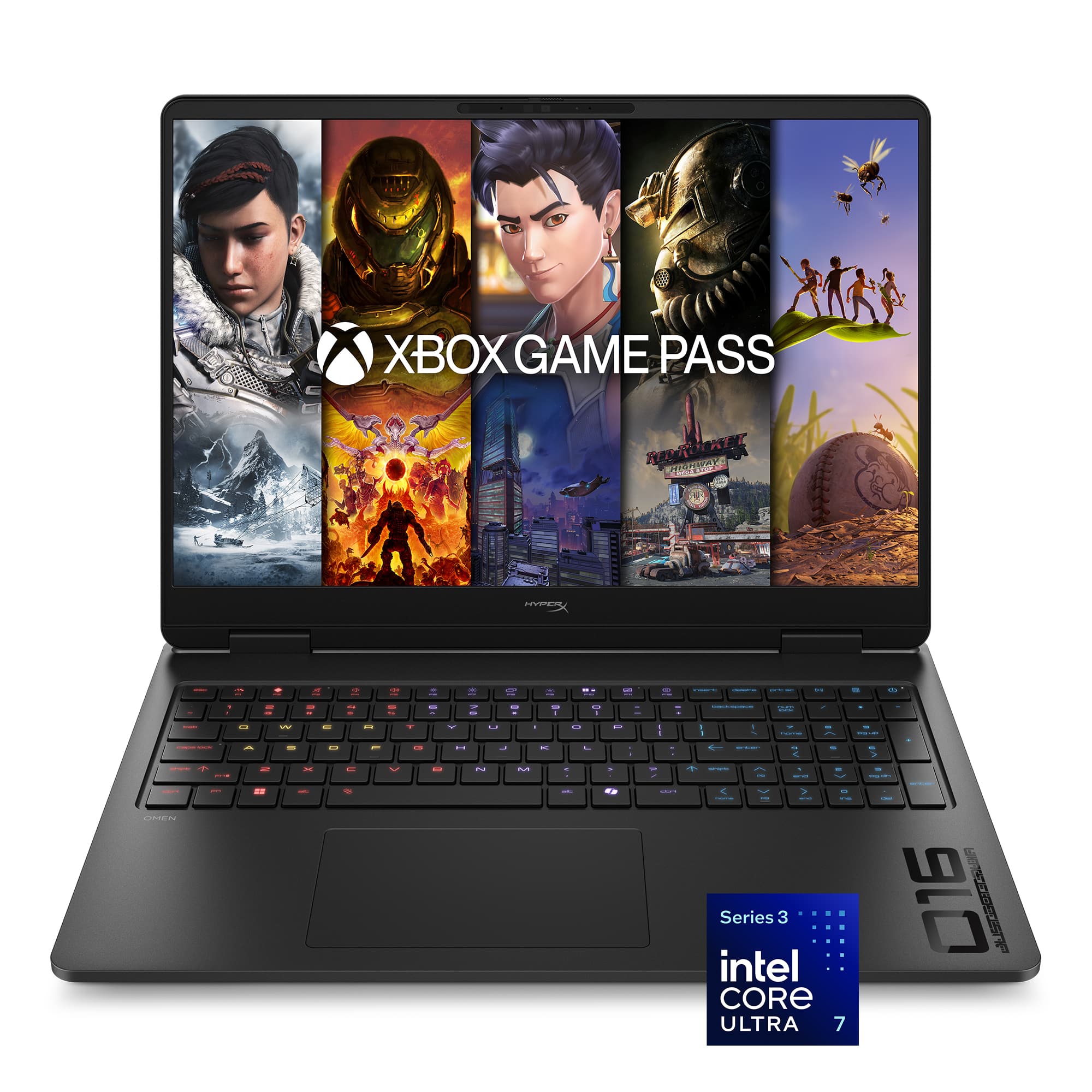 HyperX HP OMEN (2026): 16" FHD+ 165Hz IPS, Intel Ultra 7 356H, RTX 5060, 16GB DDR5, 512GB SSD