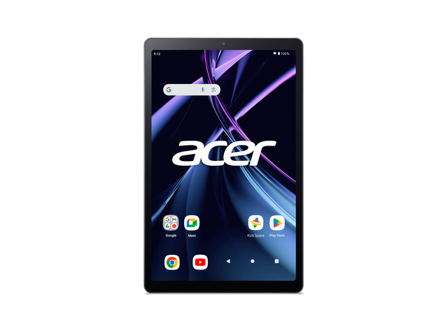 Acer Iconia Tab A10 A10-21 A10-21-A0T7 Tablet - 10.1" WXGA - Allwinner - 4 GB - 128 GB Storage - Android 14 - Silver - Octa-core (8 Core) A5