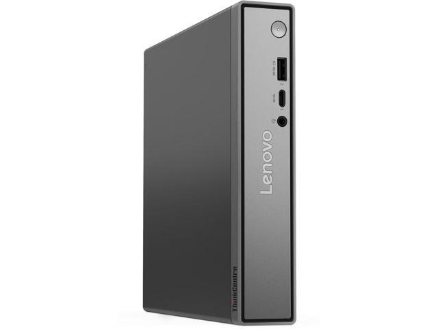 Lenovo ThinkCentre Neo 55q Business MFF Desktop, AMD Ryzen 5 220, 16GB DDR5, 1TB SSD, Wi-Fi 7, Support 3-Monitor 4K, HDMI, DP, Wired KB & Mouse, Windows 11 Pro - View 1 of 4