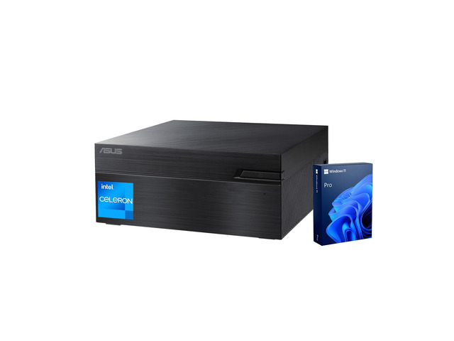 ASUS ExpertCenter PN40 Business Mini PC Desktop, Intel 4-Core Processor, Intel UHD Graphics, 16GB RAM, 64GB eMMC + 1TB SSD, Wi-Fi, Windows 1