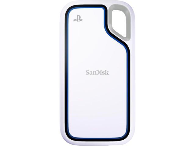 SanDisk 2TB Extreme Portable SSD, Officially Licensed for PlayStation 5 Console and PC, up to 1000MB/s, USB-C, USB 3.2 Gen 2, Drop Protectio