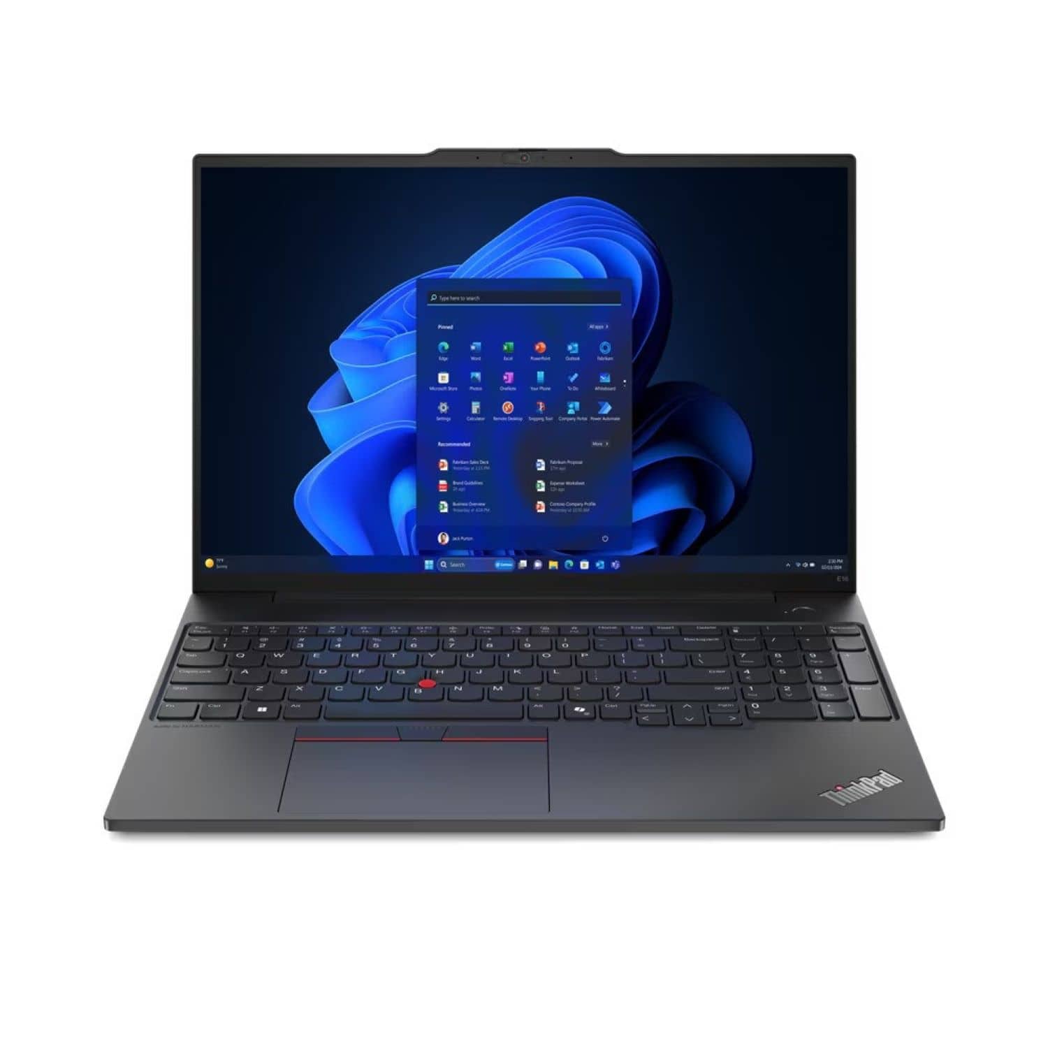 Lenovo ThinkPad E16 Gen 2 · Core Ultra 5 / 16 GB