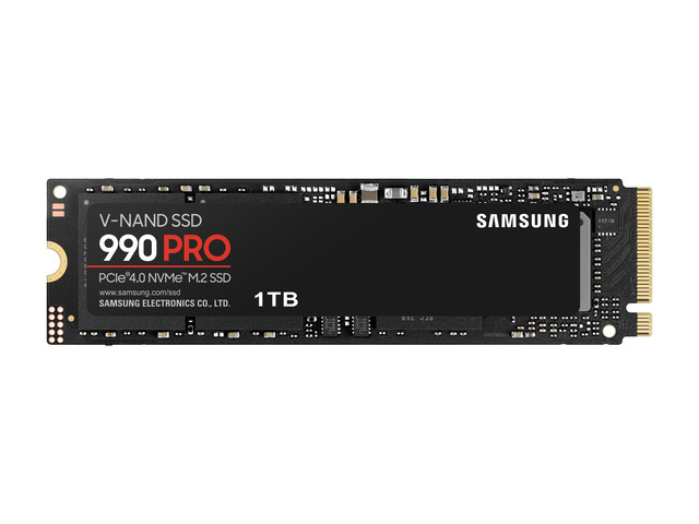 SAMSUNG 990 PRO SSD 1TB PCIe 4.0 M.2 2280 Internal Solid State Hard Drive, Seq. Read Speeds Up to 7,450 MB/s for High End Computing, Gaming,