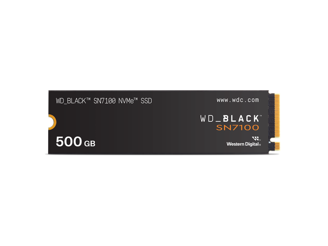 WD_BLACK SN7100 M.2 2280 500GB PCI-Express 4.0 x4 TLC 3D NAND Internal Solid State Drive (SSD) WDS500G4X0E