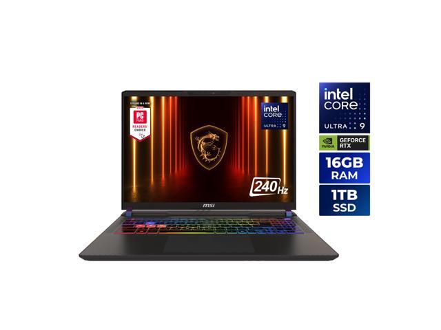 MSI Vector - LCD 16" QHD+ GeForce RTX 5080 Laptop GPU - Intel Core Ultra 9 275HX - 16GB Memory - 1 TB SSD - Windows 11 Home - Gaming Laptop