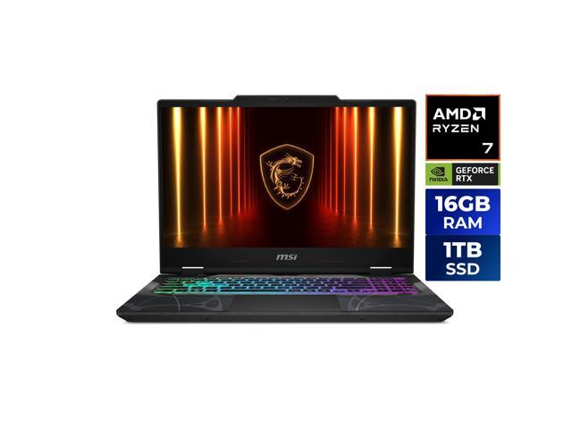 MSI Cyborg A15 15.6" 144hz FHD Gaming Laptop - AMD Ryzen 7 260 - GeForce RTX 5060 - 16GB DDR5 RAM - 1TB SSD - Windows 11 Home (Cyborg A15 AI