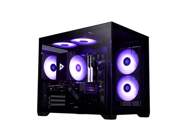 STORMCRAFT Gaming PC SIRIUS Intel Core i5-14400F Intel Arc B570 10GB OC ASROCK – AI Powered 32GB (16Gx2) DDR4 RGB 3200MHz 1TB NVMe SSD 650W